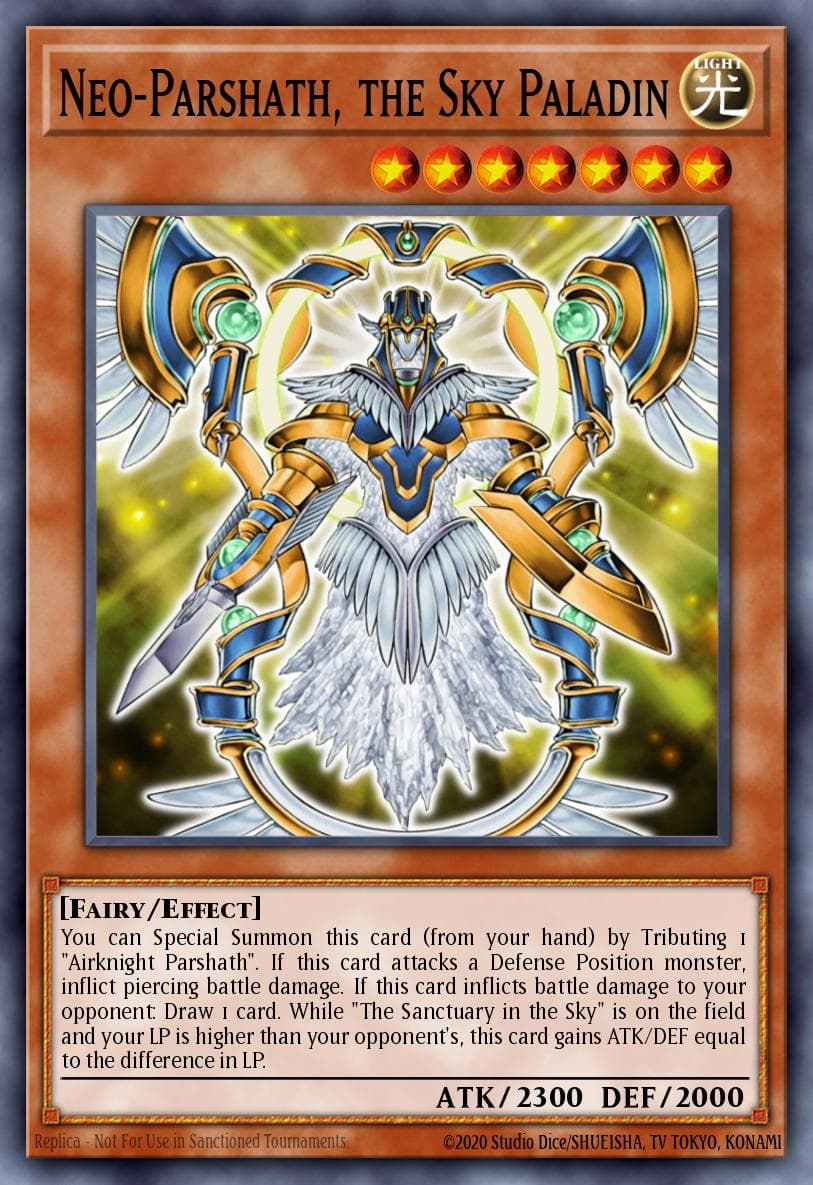 Neo-Parshath, the Sky Paladin #SR05-EN004