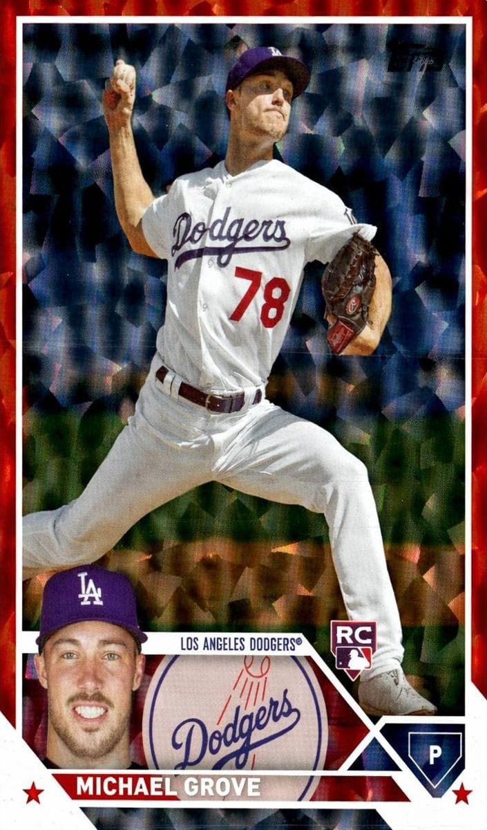Michael Grove 2023 topps Topps