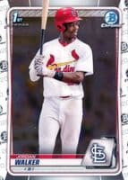 Jordan Walker 2020 bowman Bowman Draft Chrome (1st)