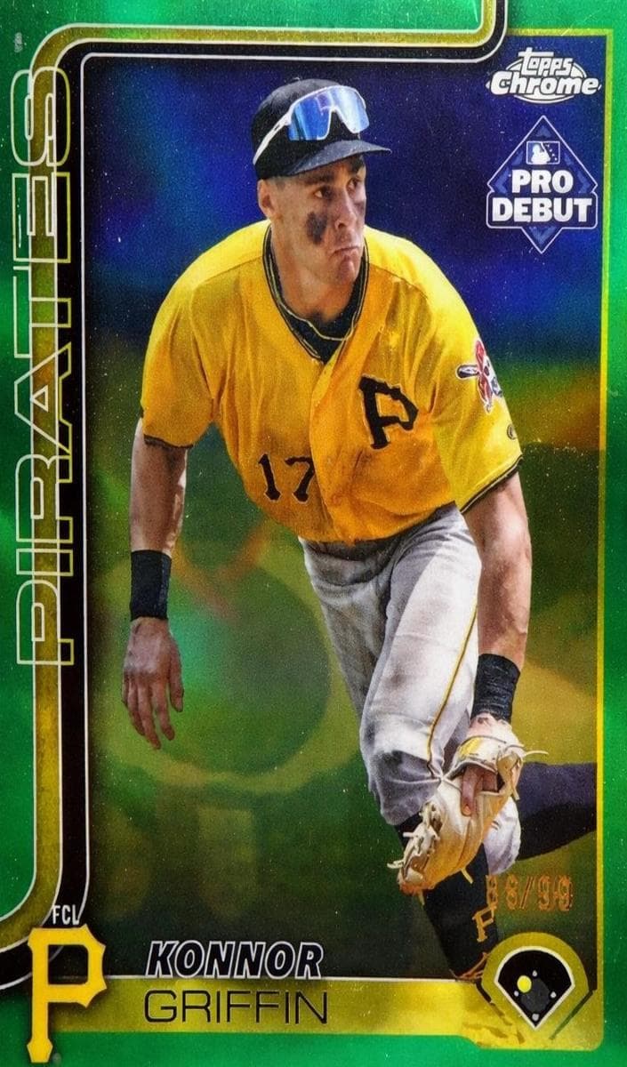 Konnor Griffin 2025 topps Topps Pro Debut