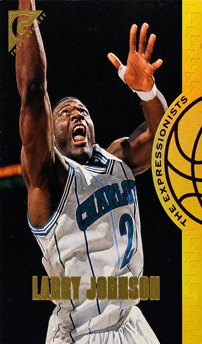 Larry Johnson 1995 topps Topps Gallery