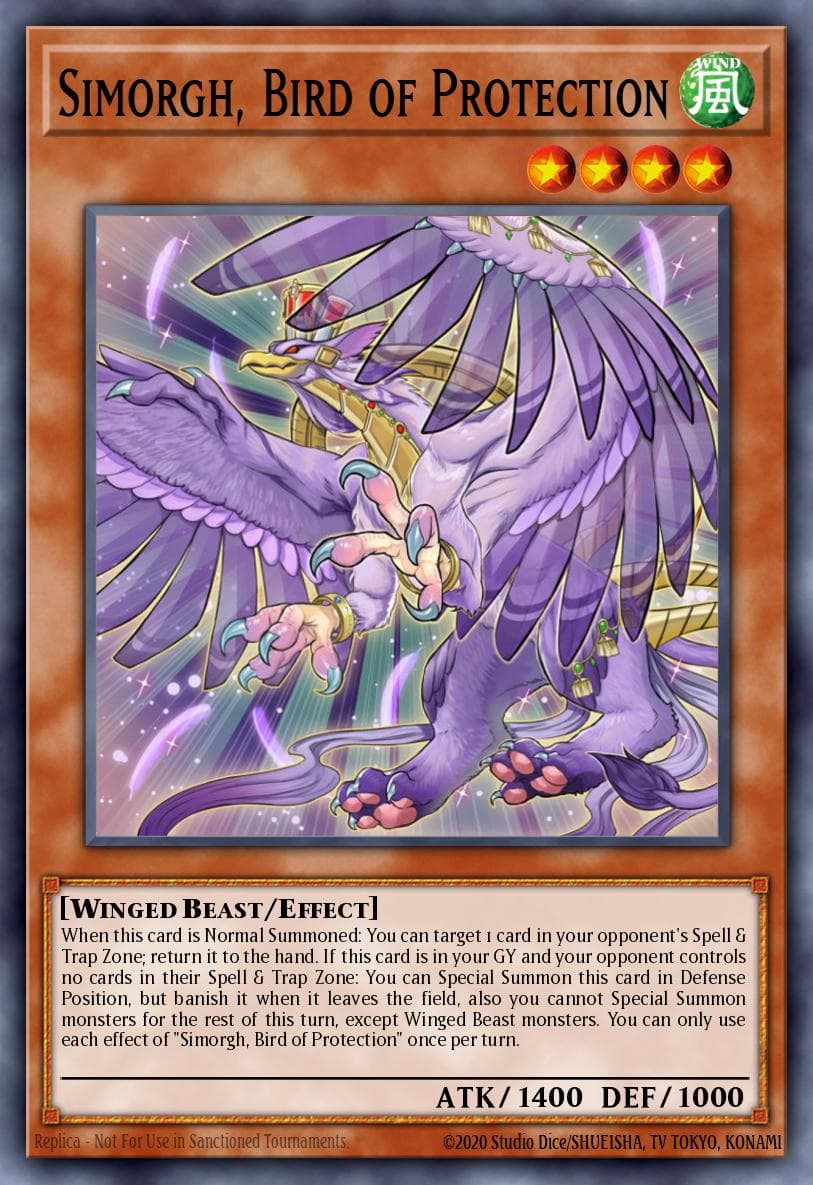 Simorgh, Bird of Protection #RIRA-EN020