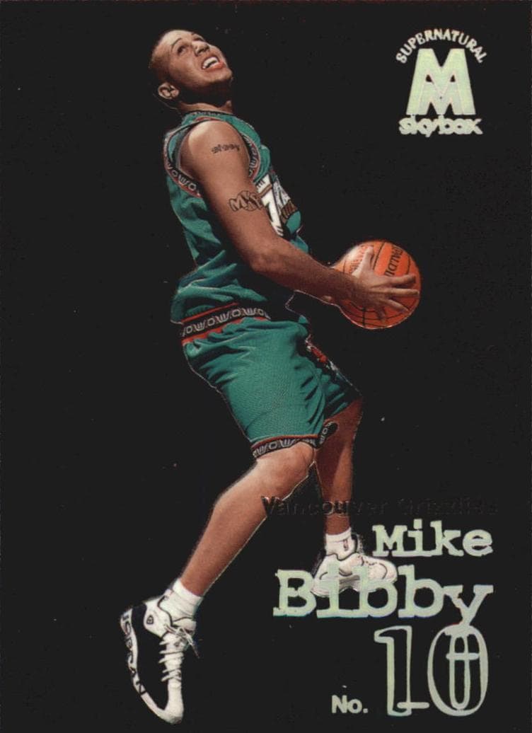 Mike Bibby 1998 skybox Molten Metal
