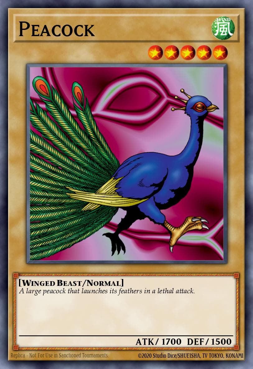 Peacock #SRL-011
