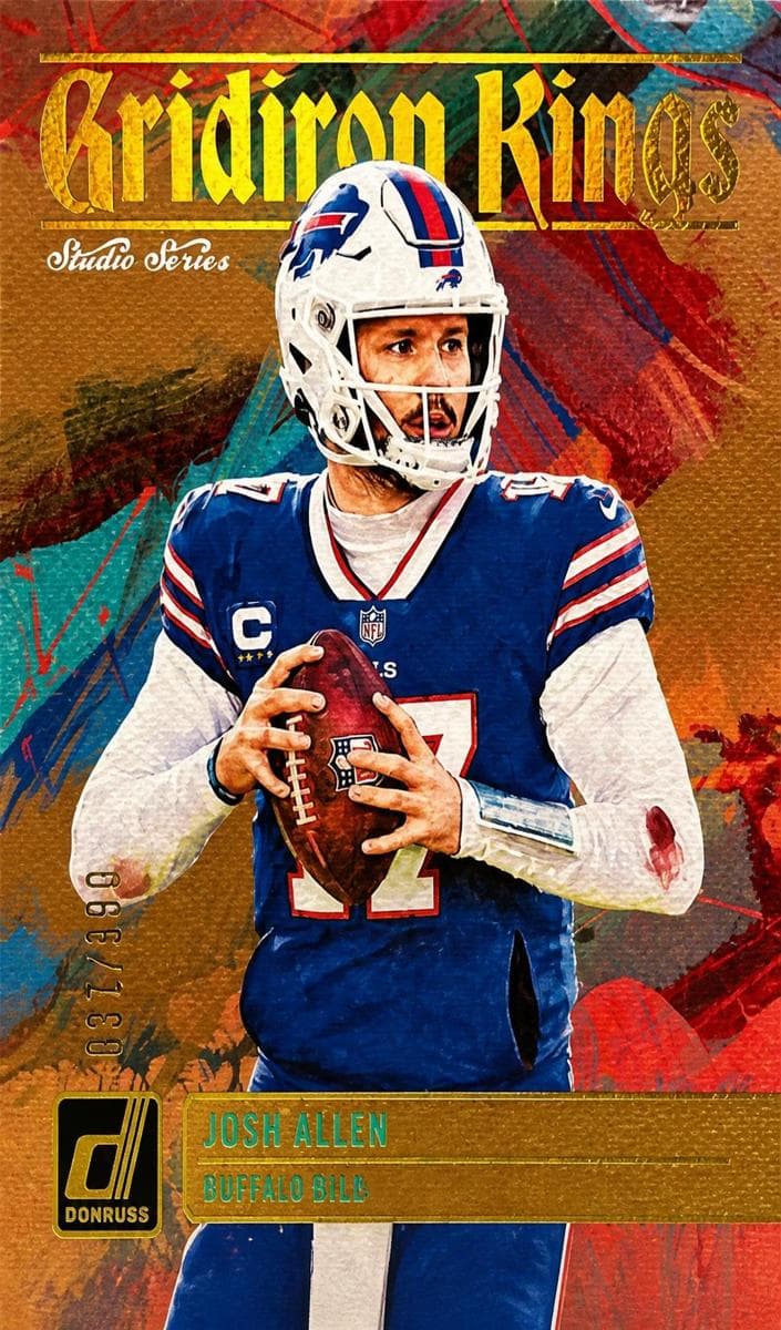 Josh Allen 2023 panini Donruss