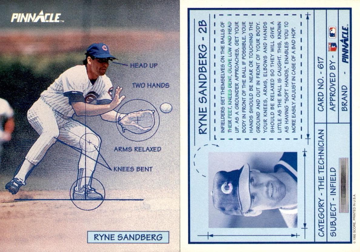 Ryne Sandberg 1992 unknown
