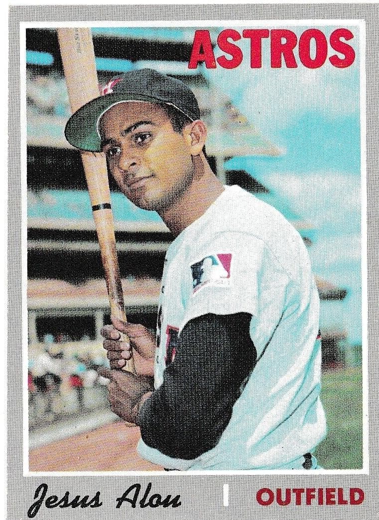 Jesus Alou 1970 topps Topps