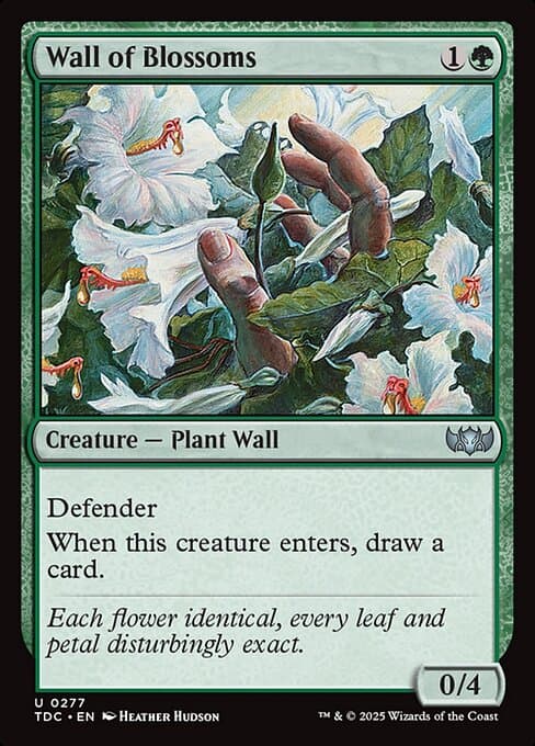 Wall of Blossoms 2020 Magic: The Gathering Jumpstart