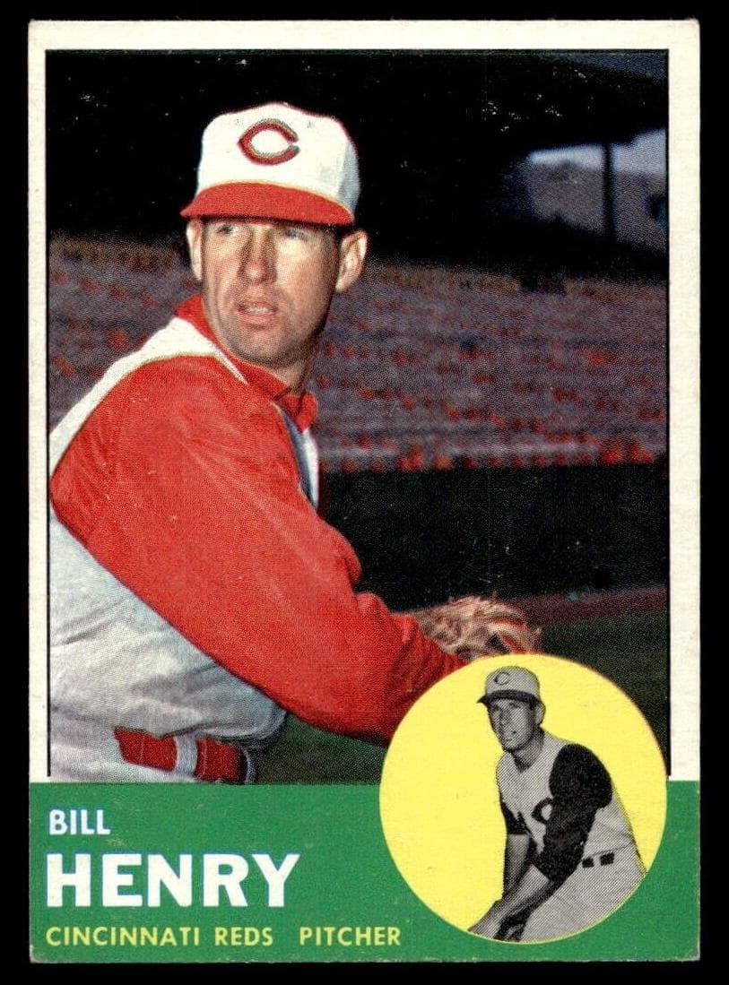 Bill Henry 1963 topps Topps