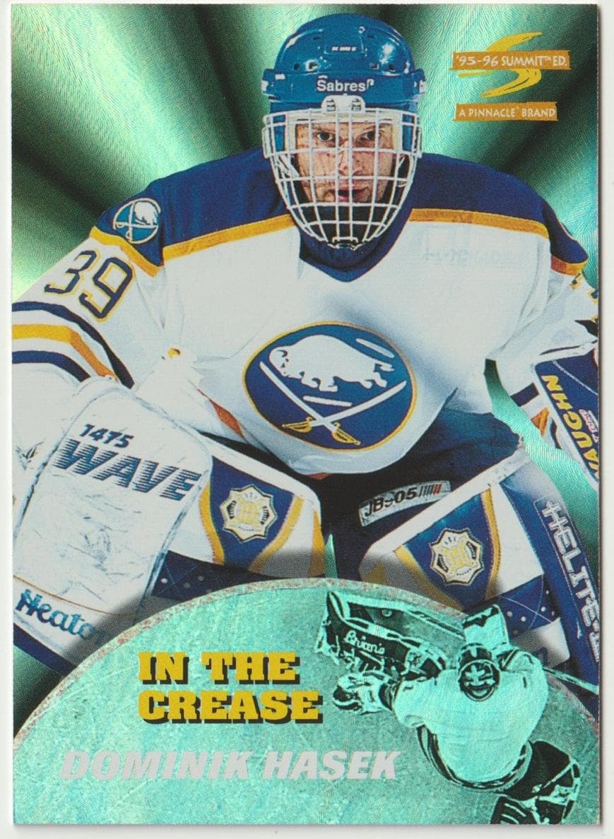Dominik Hasek 1995 panini Donruss