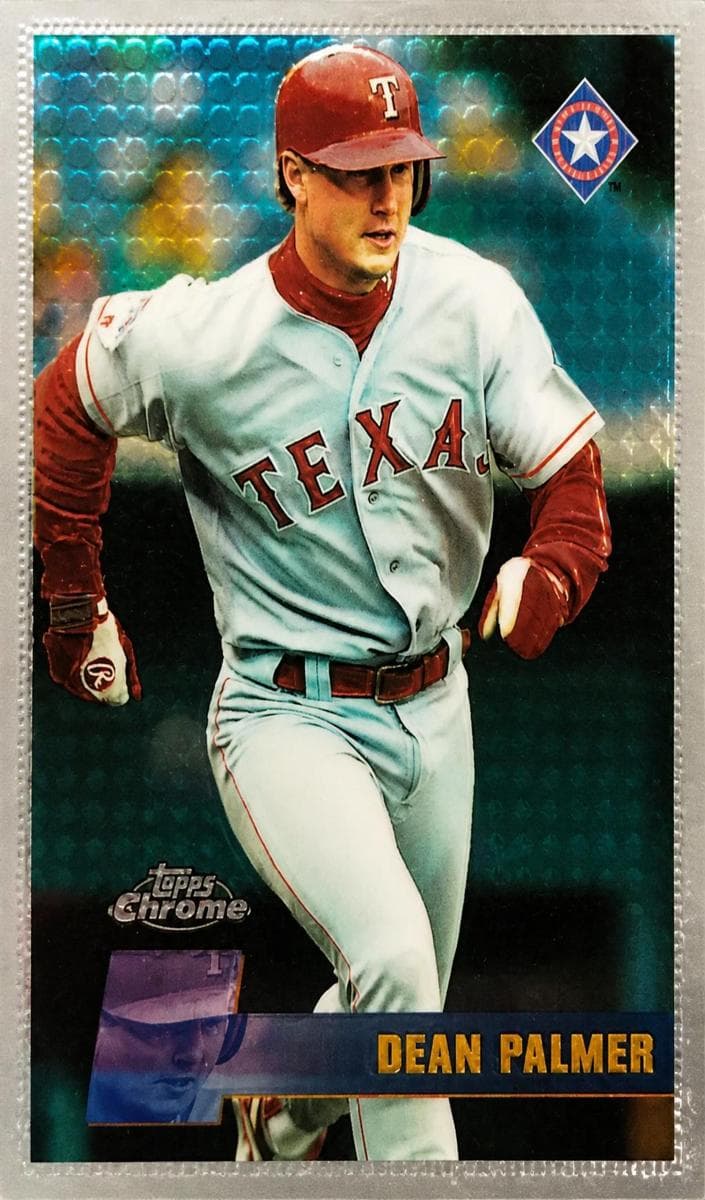 Dean Palmer 1996 topps Topps Chrome