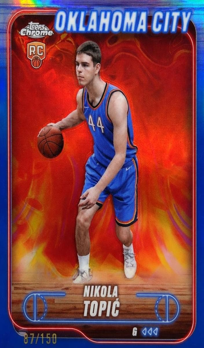 Nikola Topić 2024 topps Topps Chrome
