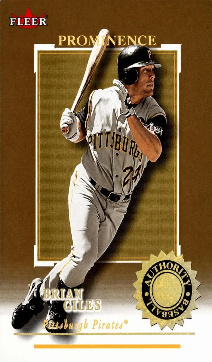 Brian Giles 2001 fleer Fleer Authority