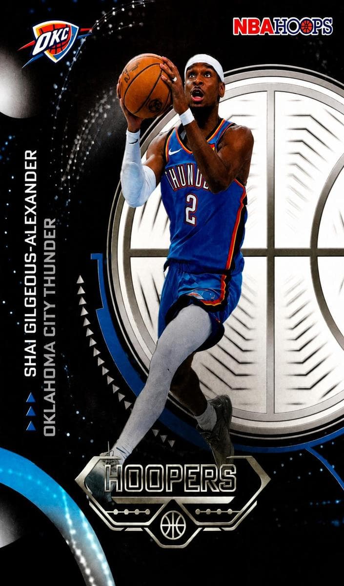 Shai Gilgeous-Alexander 2025 panini NBA Hoops