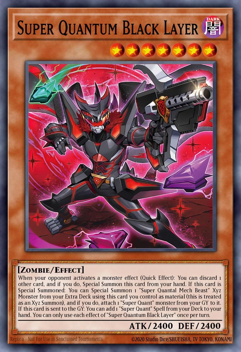 Super Quantum Black Layer 2025 Yu-Gi-Oh! Japanese Duelist's Advance