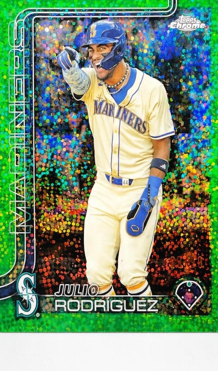 Julio Rodriguez 2025 topps Topps Chrome