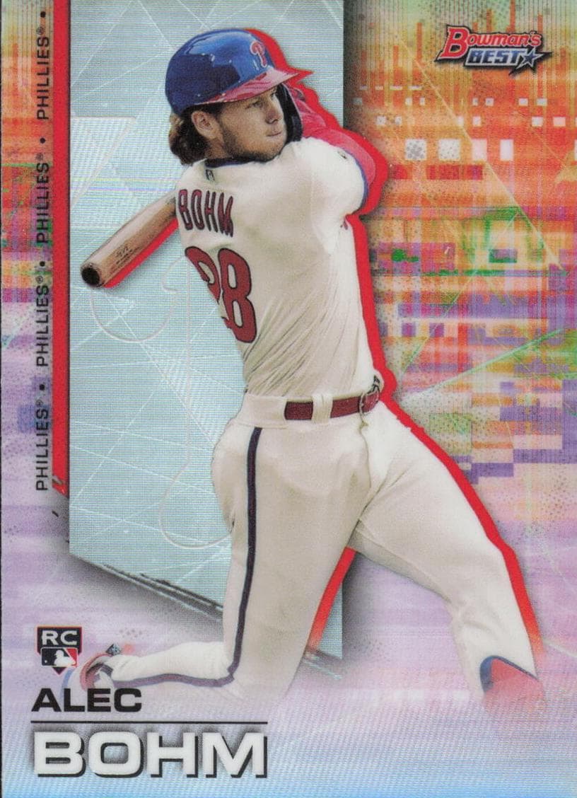 Alec Bohm 2021 bowman Bowman's Best