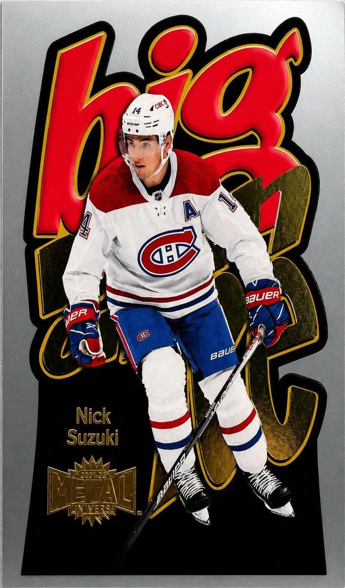Nick Suzuki 2021 fleer SkyBox Metal Universe