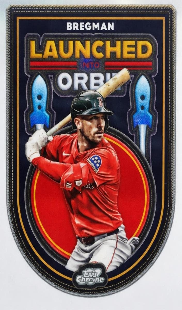 Alex Bregman 2025 topps Topps Cosmic Chrome