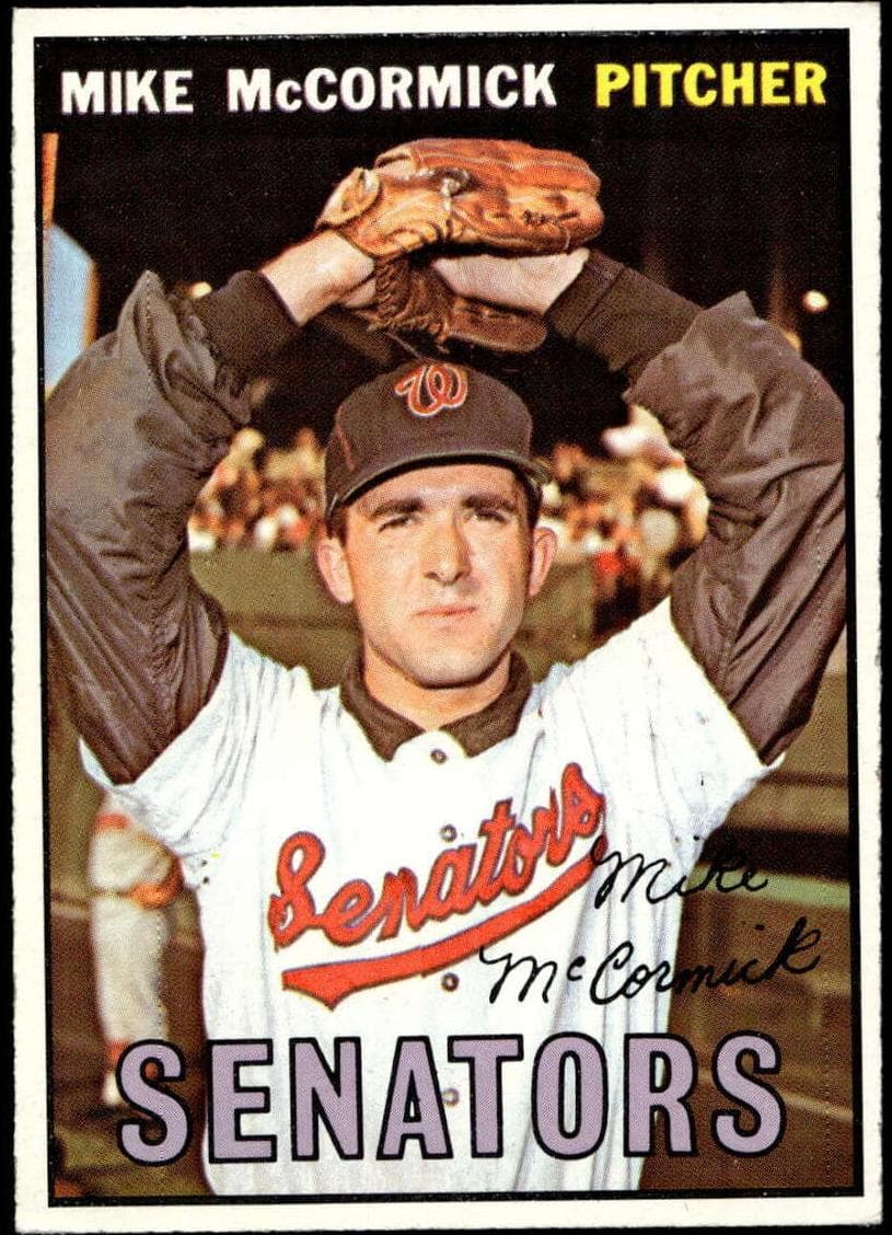Mike McCormick 1967 topps Topps