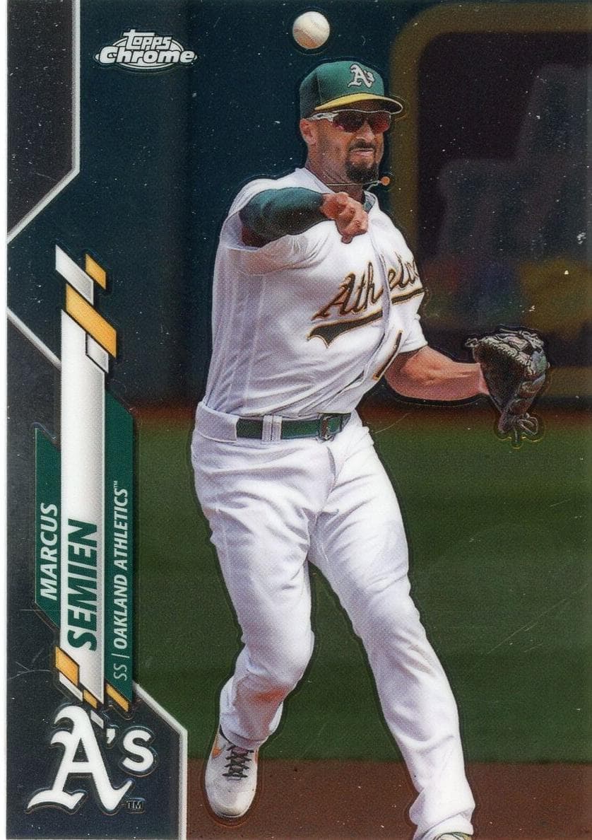 Marcus Semien 2020 topps Topps Chrome