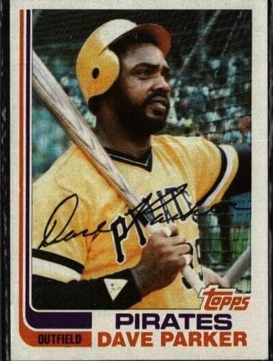 Dave Parker 1982 topps Topps
