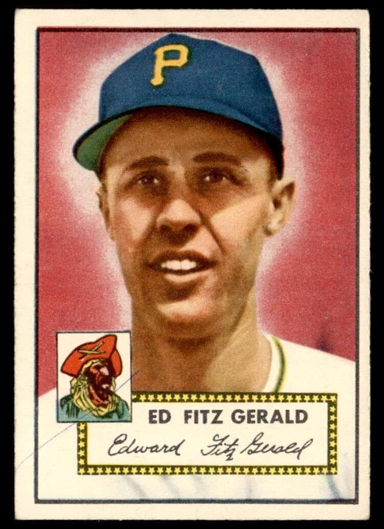 Ed FitzGerald 1952 topps Topps