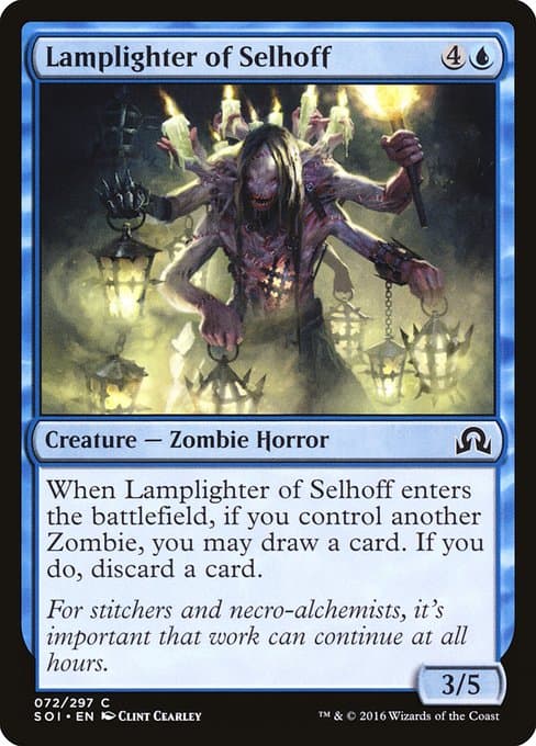 Lamplighter of Selhoff 2016 Magic: The Gathering Shadows Over Innistrad