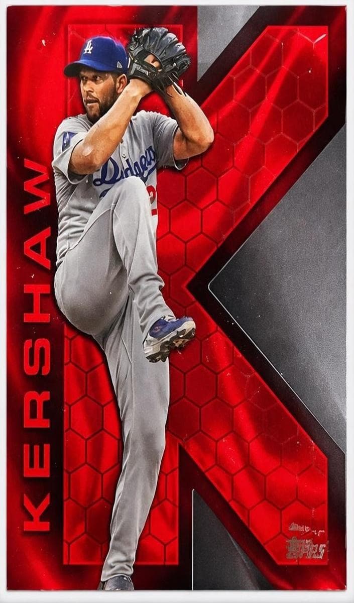 Clayton Kershaw 2025 topps Topps