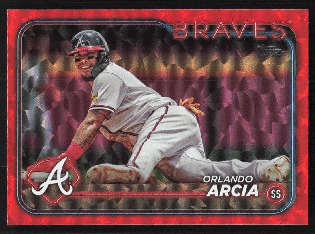 Orlando Arcia trading card