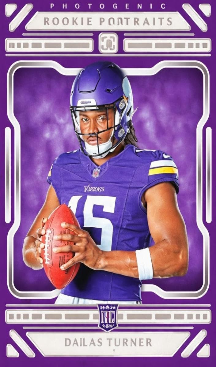 Dallas Turner 2024 panini Panini Photogenic