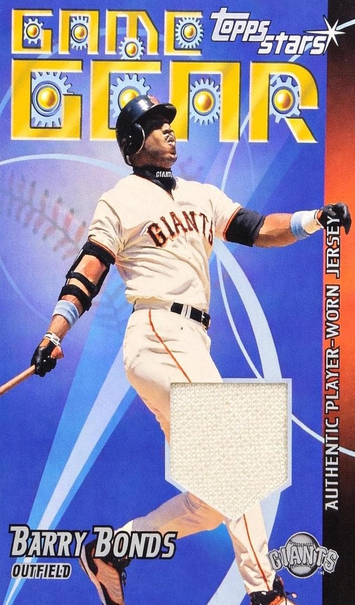 Barry Bonds 2001 topps Topps Stars