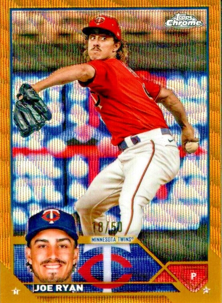 Joe Ryan 2023 topps Topps Chrome