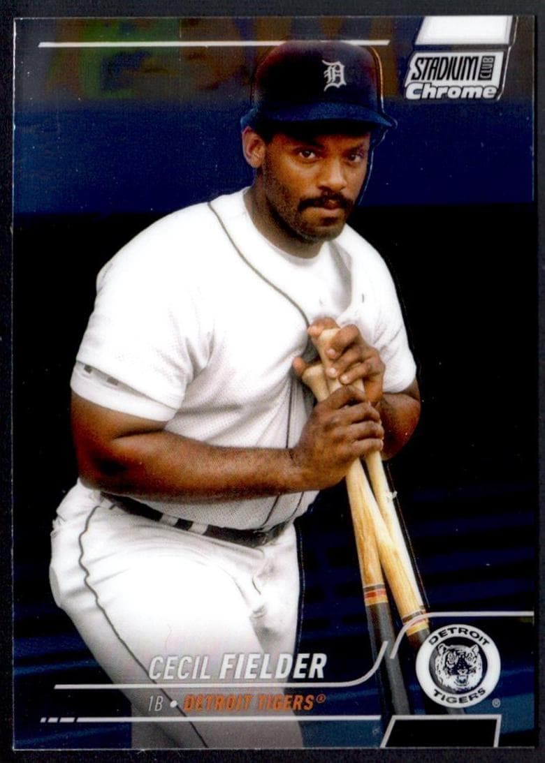 Cecil Fielder 2022 topps Stadium Club