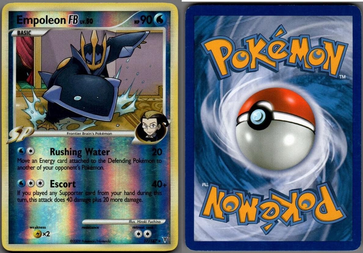 Empoleon FB trading card