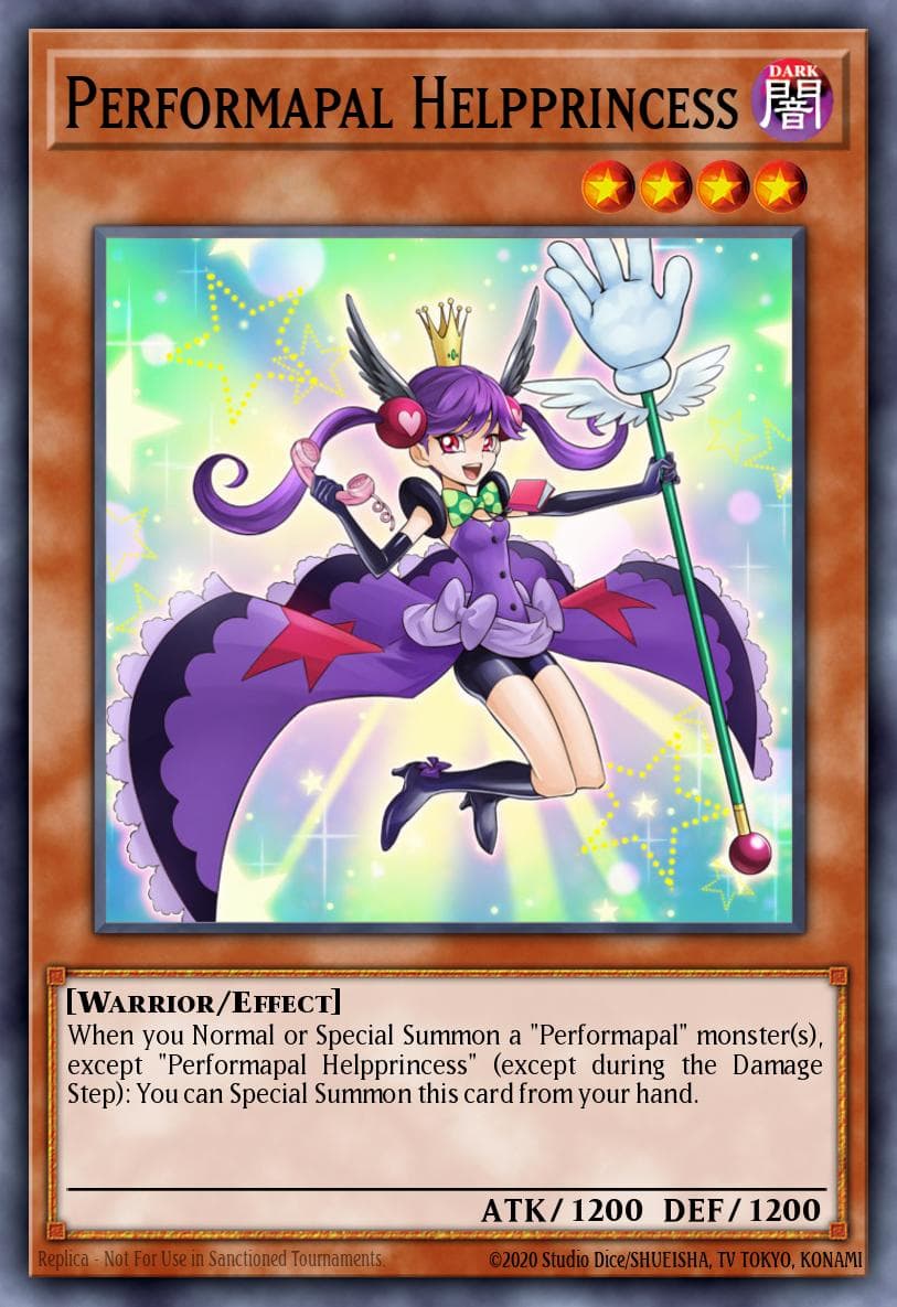 Performapal Helpprincess #MP16-EN107