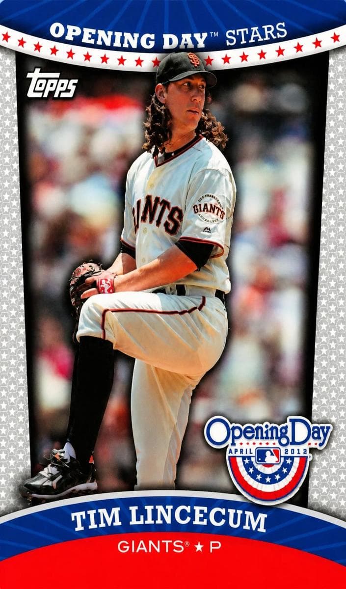 Tim Lincecum 2012 topps