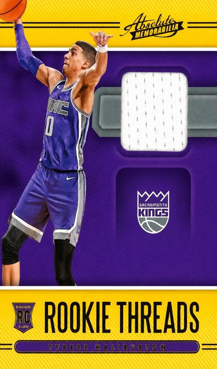 Tyrese Haliburton 2020 panini Panini Absolute Memorabilia