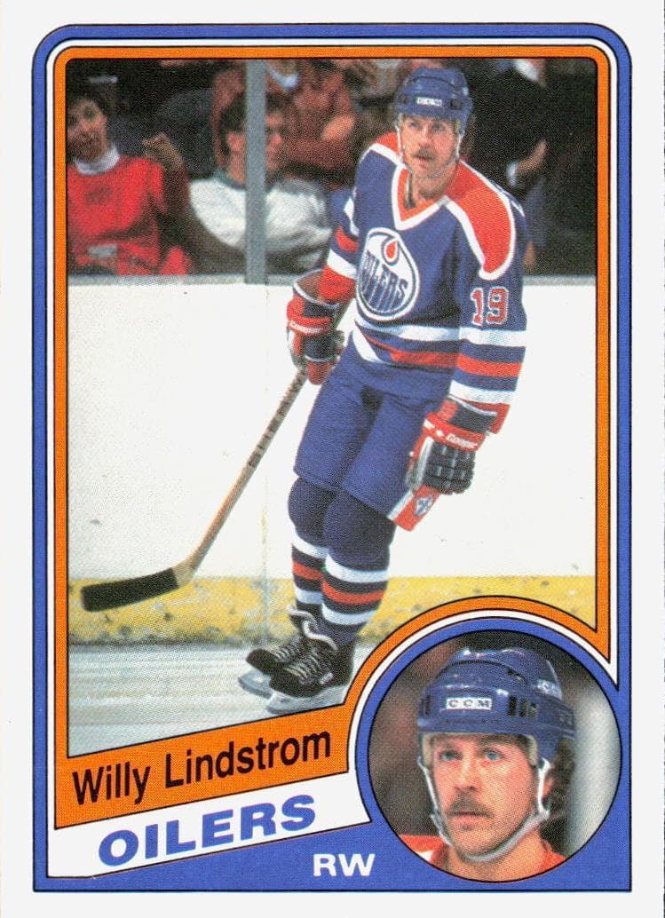 Willy Lindstrom trading card