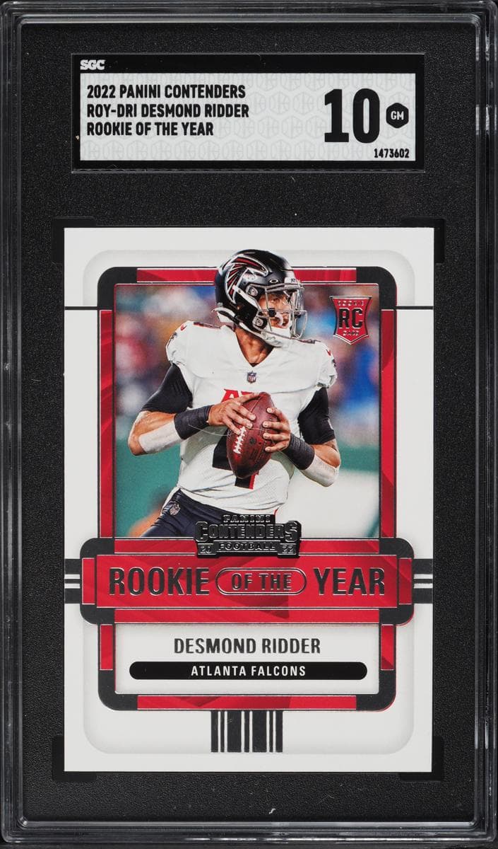 Desmond Ridder 2022 panini Panini Contenders
