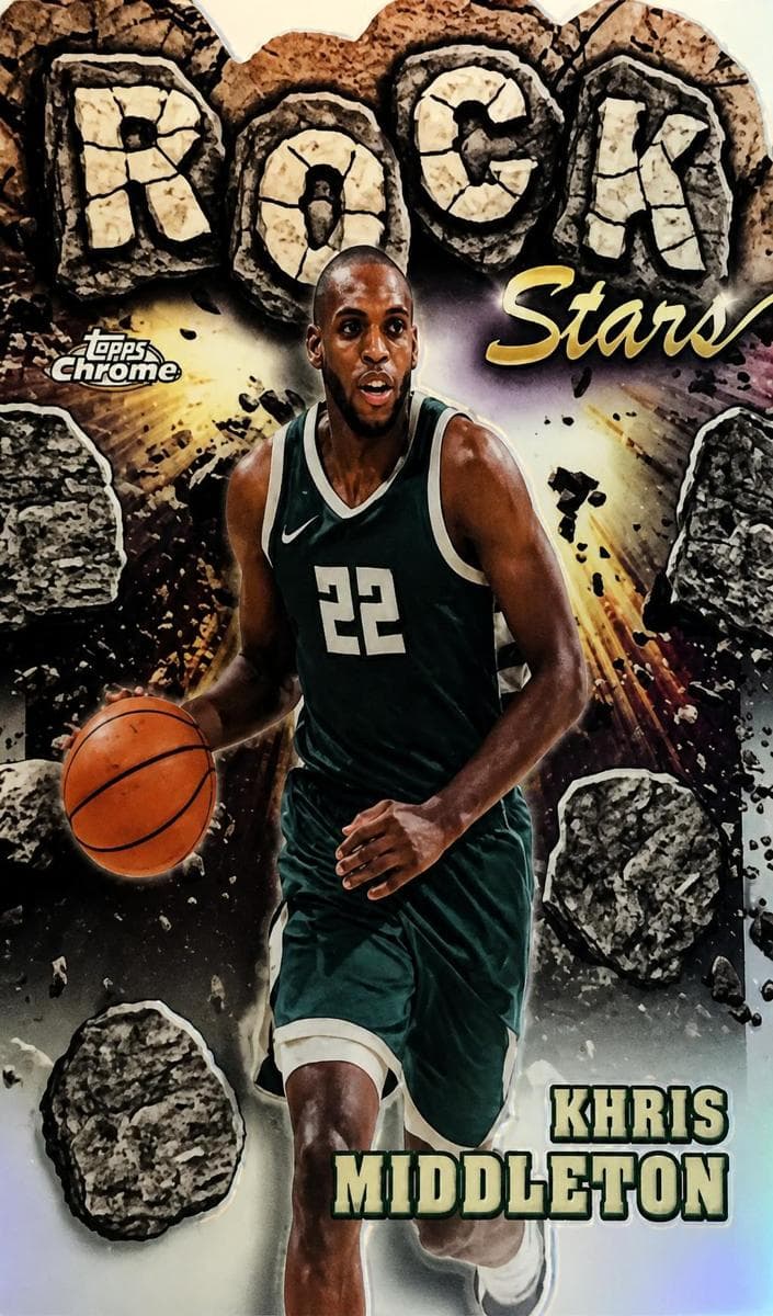Khris Middleton 2023 topps Topps Chrome