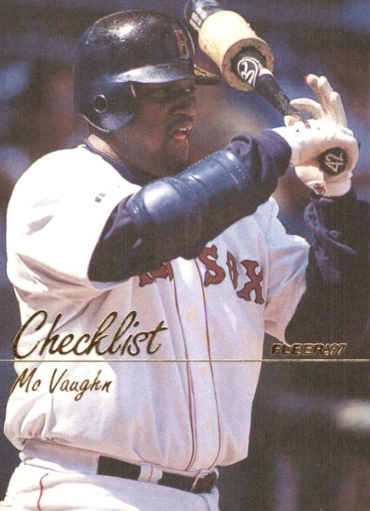 Mo Vaughn 1997 fleer Fleer