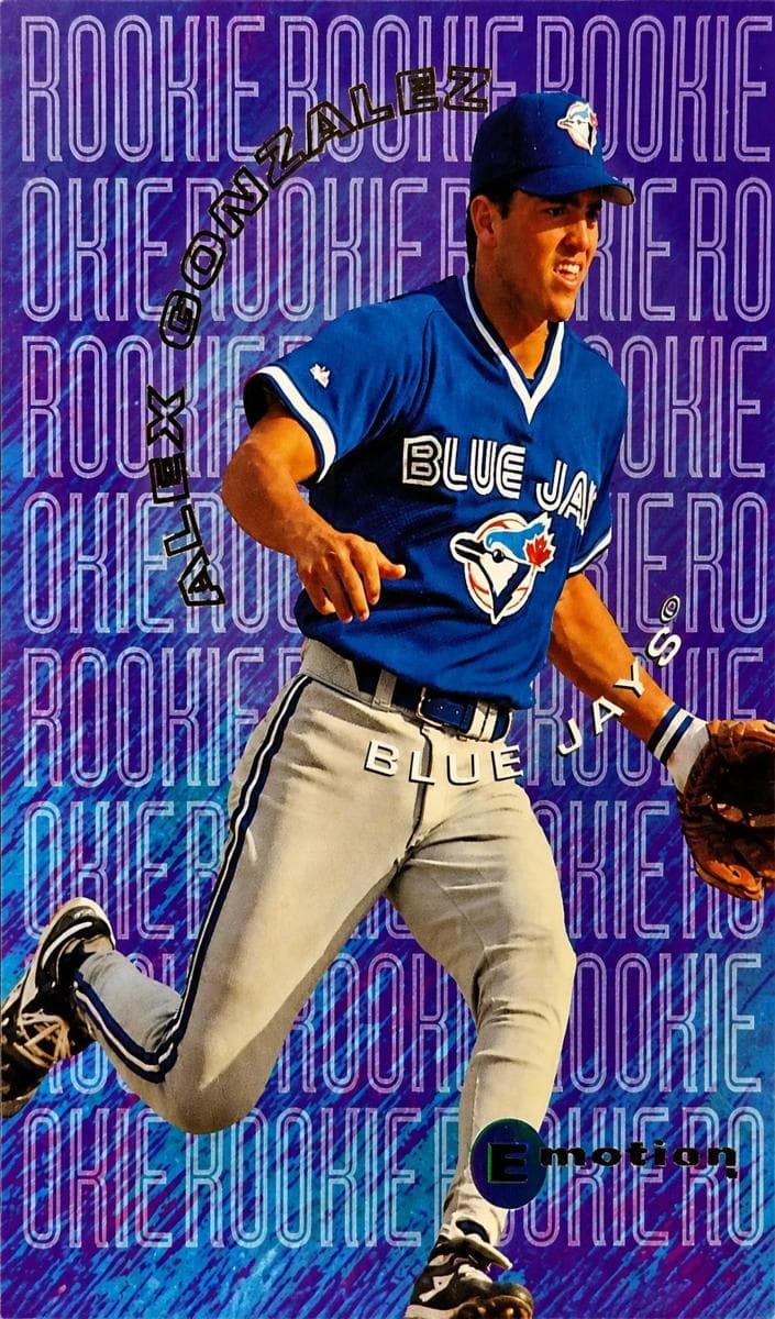 Alex Gonzalez 1995 skybox Emotion