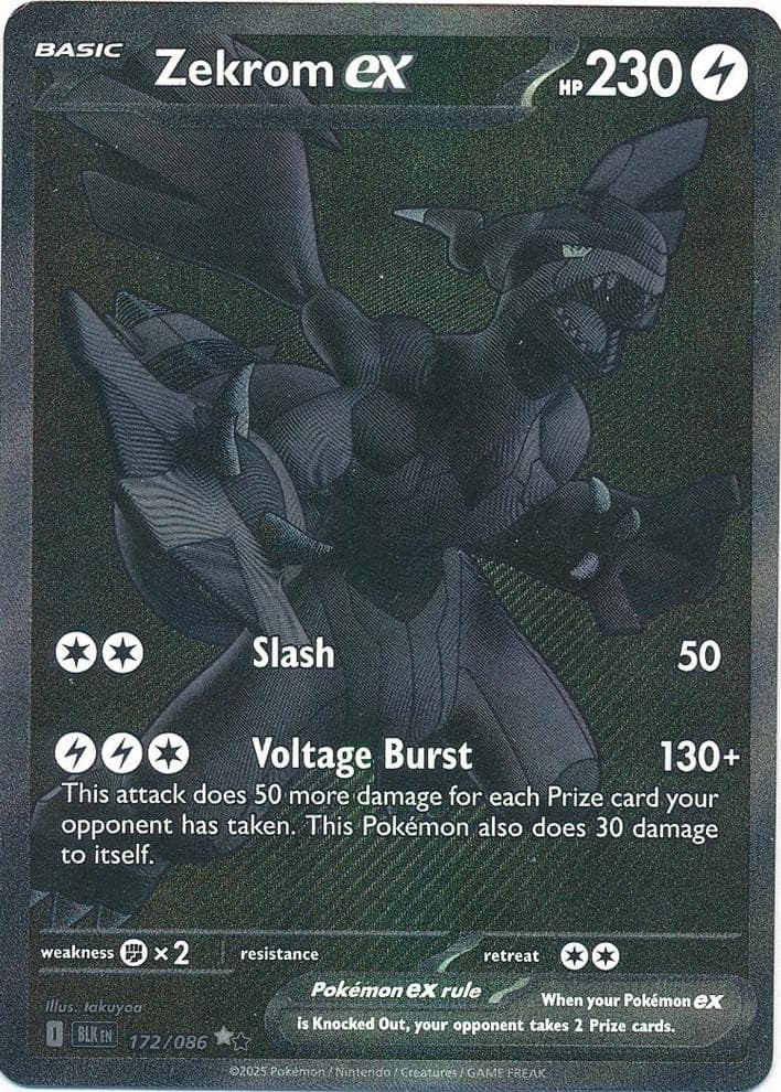Zekrom EX #172
