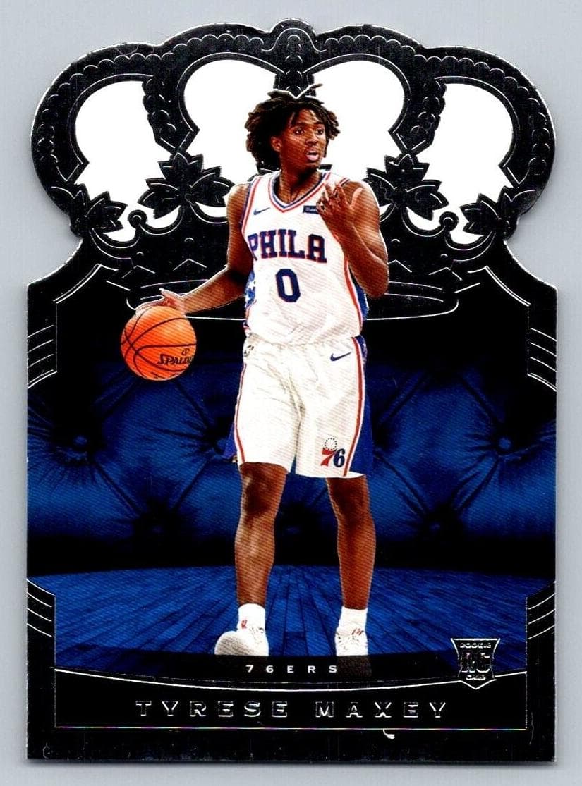 Tyrese Maxey 2020 panini Panini Crown Royale