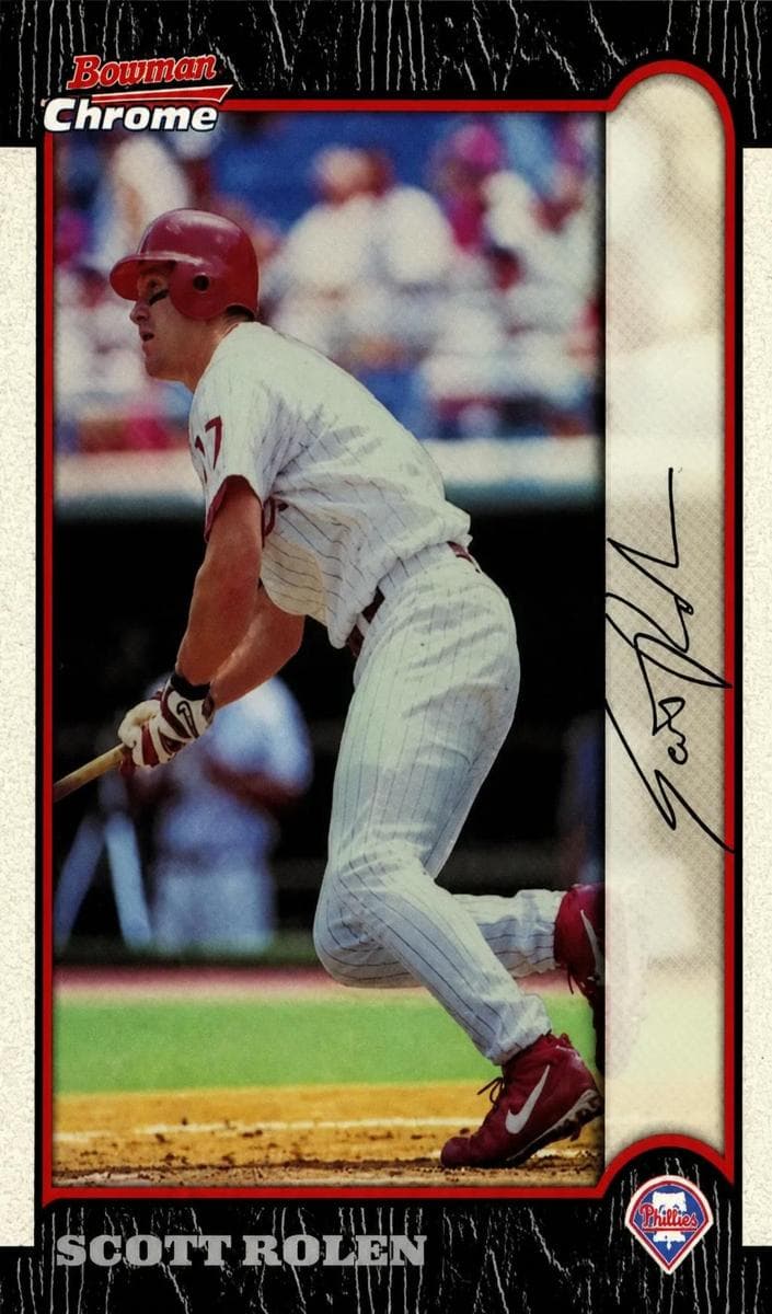 Scott Rolen 1999 bowman Bowman Chrome