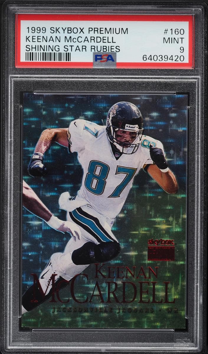 Keenan McCardell 1999 fleer SkyBox Premium