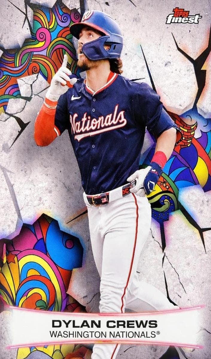 Dylan Crews 2025 topps Topps Finest