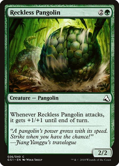 Reckless Pangolin Magic: The Gathering Global Series: Jiang Yanggu & Mu Yanling