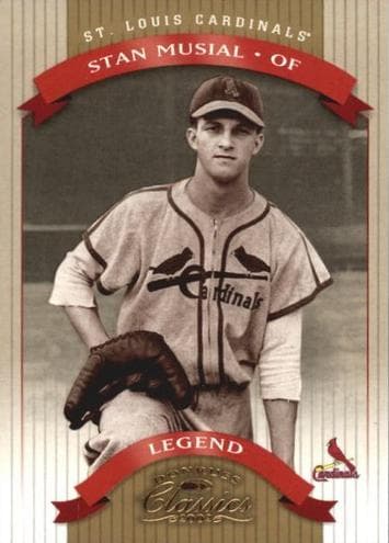 Stan Musial 2002 panini Donruss Classics